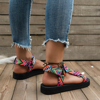 Flat Summer Sandals For Her