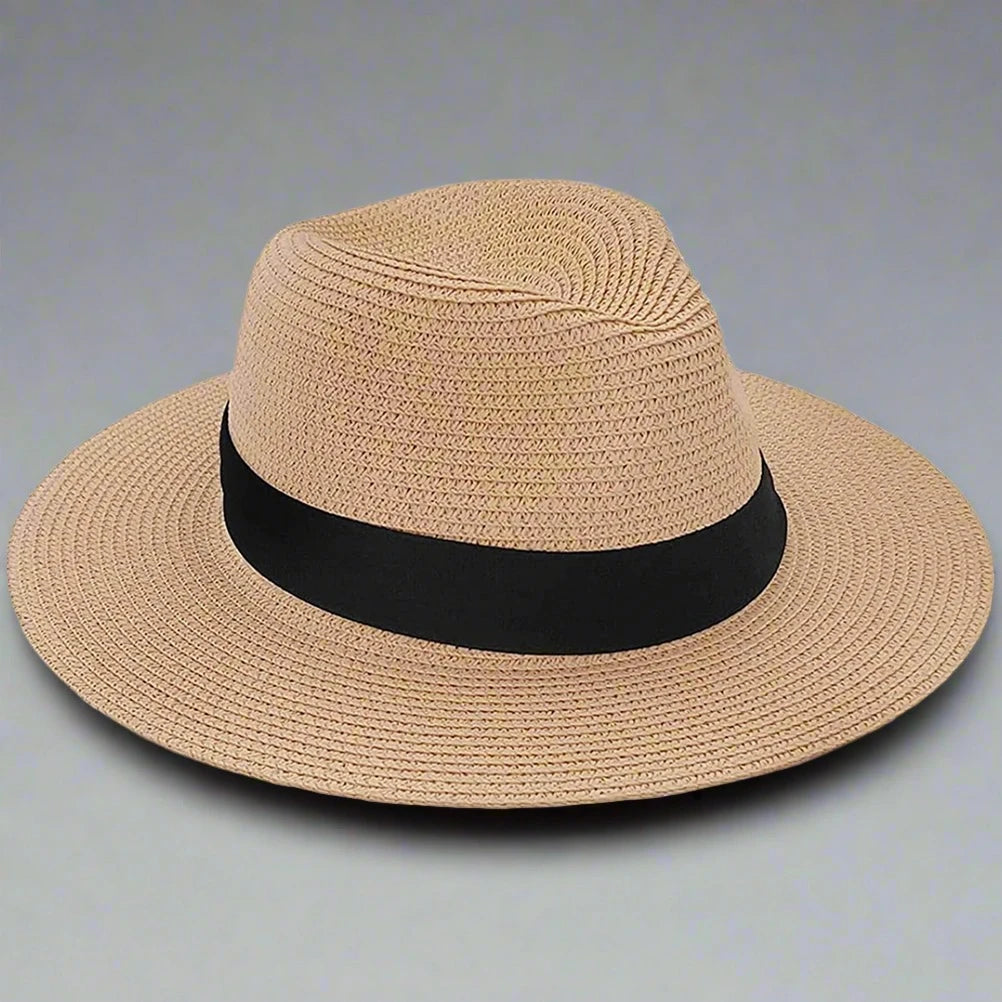 Couples Matching Panama Straw Hats